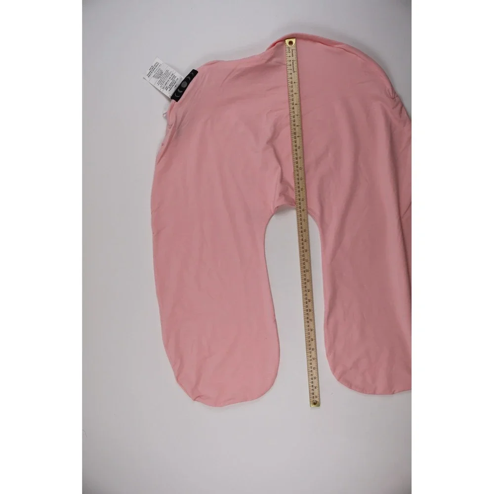 Moon Pod Crescent Backrest Cover Rose Pink Solid OS NWT